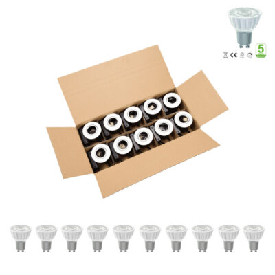 SPOT10 Hvid Indendørs Inkl. GU10 2700 Kelvin 10 Stk.