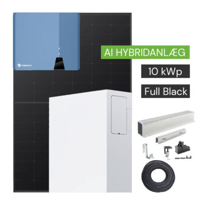 Komplet Emaldo hybridanlæg 10 kWp inkl. AI